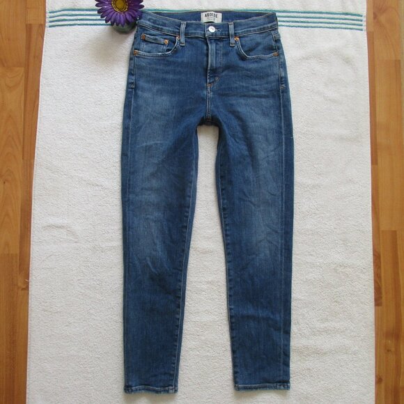 AGOLDE Jeans Size 26 Sophie Crop Skinny Denim - Picture 3 of 12